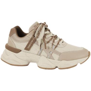 Imagem de Tênis Ramari m 25-90206 Casual - Ramarim, 36, Mocca, Creme, Banana