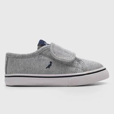 Imagem de Tênis Infantil Menino Mestral Baby Cinza Reserva Mini, 27/28