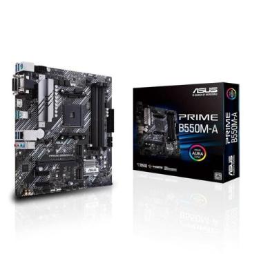 Imagem de Placa Mãe Gamer Asus Prime B550m-a AM4 DDR4 Hdmi M2 B550