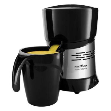Imagem de Espremedor de Frutas BritÃnia 1,3L Turbo Pro Preto/Inox - Britânia