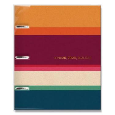 Imagem de Planner Caderno Argolado Reciclar - Fina Ideia, MULTICOLOR