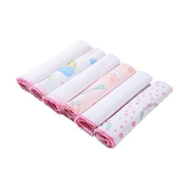 Imagem de Paninho de boca karinho 30cm x 30cm contem 06 un, ROSA
