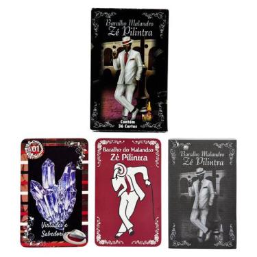 Imagem de Baralho Malandro Zé Pilintra Com Caixinha 36 Cartas E Manual - M3 Deco