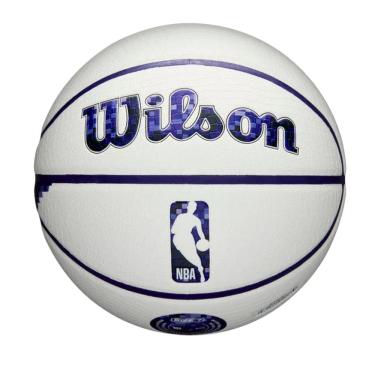 Imagem de Bola de Basquete Pixel Tam 7 Oficial NBA Team La Lakers Quadra Interna Externa Wilson