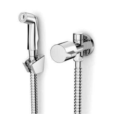 Imagem de Ducha Higiênica com Derivação Fit Celite Cinza/Cromado