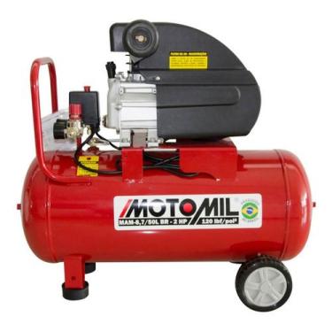 Imagem de Motocompressor De Ar MAM-8,7 50 120LBS 2HP 220V Motomil
