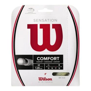 Imagem de Corda Wilson Sensation 125 para Raquete de Tennis, Natural