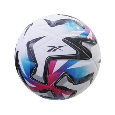 Imagem de Bola de Futebol Reebok Kick Branco Fuccia 5