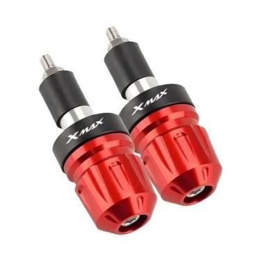 Imagem de Manoplas Universais Para Guidão Yamaha XMAX 125 250 300 400 Com Contra