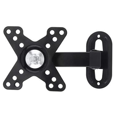 Imagem de Pkfinrd Suporte de parede ajustável para TV de 10 kg, suporte de tela plana para TV de tela de 30 graus para monitor LED LCD de 14 a 27 polegadas