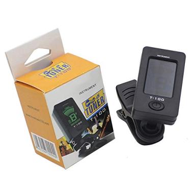 Imagem de Sintonizador de guitarra Bnineteenteam, sintonizador de tela LCD de encaixe para guitarra cromática, graves, violino, instrumento Ukulele