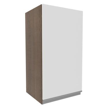 Imagem de Armário Aéreo Madesa Glamy 35 cm 1 Porta - Rustic/Branco