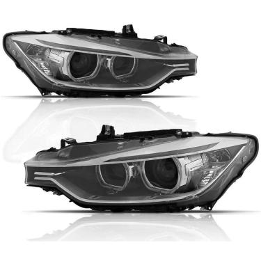 Imagem de Farol Bmw 320 2008 2009 2010 Elétrico Sem Xenon Com Projetor