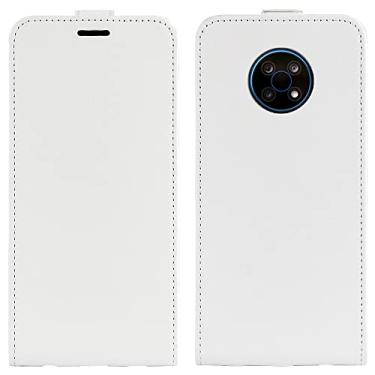 Imagem de YUNCHAO Caixa de telefone Para Nokia G50 R64 TEXTURA CASA DE COLATO VERTICAL DO VERTICA com slots de cartão e moldura fotográfica capa para celular