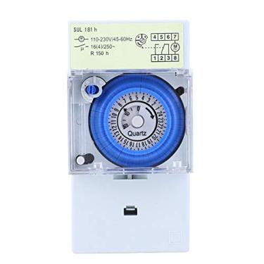 Imagem de Temporizador mecânico, 110-230 V SUL181H 24 horas de mão/controle automático timer relé para luz e equipamento