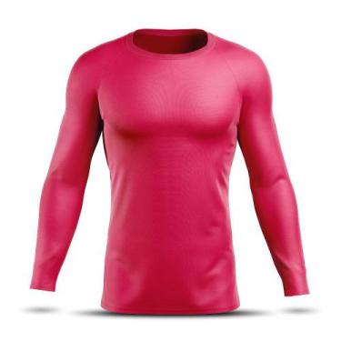 Imagem de Camiseta Térmica Segunda Pele Ad Store Dry Fit Pink