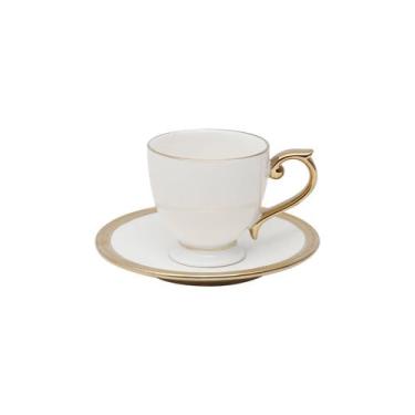 Imagem de Xicara Cafe Porcelana C/Pires Paddy 90ml - Decor Home