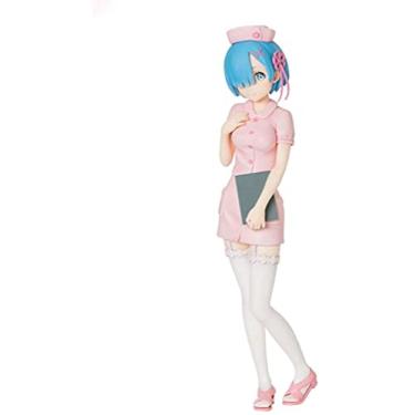 Imagem de Sega Re Zero Starting Life in Another World: boneco premium Rem (versão Pink Nurse)