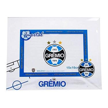 Imagem de Porta Retrato Grêmio De Vidro Para 1 Foto 10x15cm