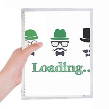 Imagem de Green Hat — Caderno de colorir chinês com folhas soltas e diário recarregável