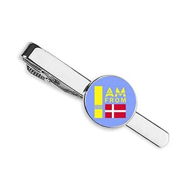 Imagem de Clipe de gravata I Am From Denmark para presente de homem de negócios
