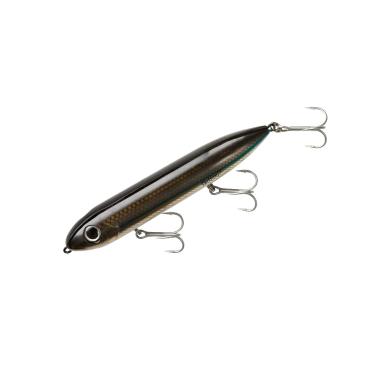 Imagem de Heddon Isca de pesca Super Spook Topwater para água salgada e doce, prata, super assustador (7/8 oz)