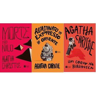 Imagem de Kit 3 Livros Agatha Christie Morte No Nilo + Assassinato No Expresso D