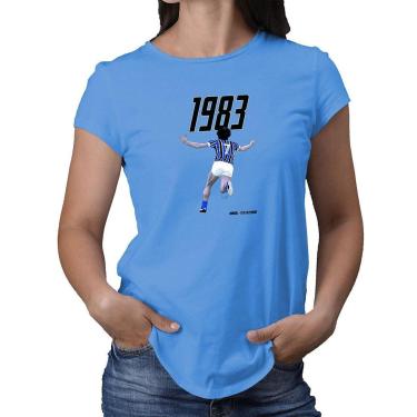 Imagem de Camiseta de Futebol Mundial Tricolor Imortal 1983 Feminina-Feminino