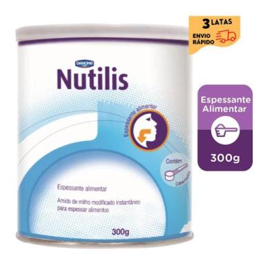 Imagem de 3 Latas - Nutilis Espessante Alimentar Em Pó Danone - 300Gr