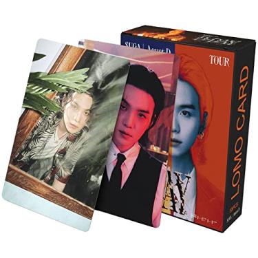 Imagem de KPOPBP D-Day Solo Album Agust D Photocards Kpop Lomo Kartenset Merchandise Geschenk für Fans Jungen und MädchenF