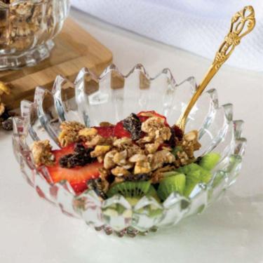 Imagem de Kit 2 Vasilha de Vidro Resistente 340ML p/ Sobremesa Petisco