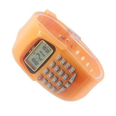 Imagem de Housoutil 2 Unidades relógio de pulso calculadora Assistir calculadora relógios infantis relógios de pulso masculinos relógios para homens crianças assistem relógio de cálculo para crianças