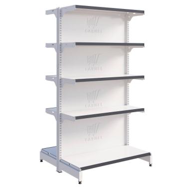 Imagem de Gôndola Fit 40 Centro 1 Inicial 2,02m Comercio Farmácia Loja - Amapá