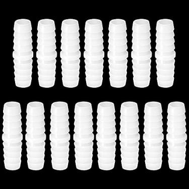 Imagem de Feelers 9,5 cm x 9,5 mm Mangueira de plástico para montagem de farpa, conectores de tubos, adaptador de emenda farpada para aquário, adaptadores domésticos, combustível, gás e ar líquido (pacote com 15)