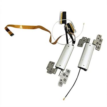 Imagem de Huasheng Suda Cabo de antena LCD 30PIN com dobradiças LCD de substituição para Samsung 930QAA NT930QAA NP930QAA BA39-01442A