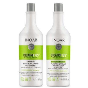 Imagem de Inoar Kit Cicatrifios - Shampoo E Condicionador 1000ml