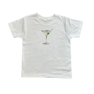 Imagem de Camiseta feminina Y2k com laço de frutas com estampa cropped vintage estética para meninas adolescentes roupas de verão dos anos 90, Juice White, G