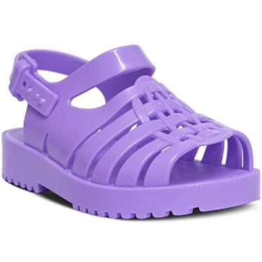 Imagem de Sandália Rasteira Casual Nº 19 Ao 26 Infantil Menina 12.67 (Lilás, BR, Criança de 1 a 3 anos, Numérico, 22)