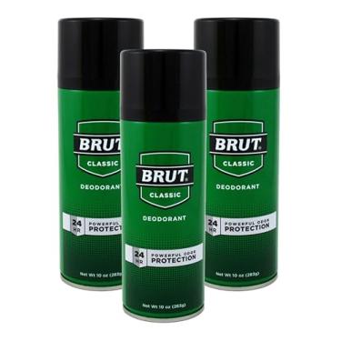 Imagem de Brut Desodorante perfume clássico aerossol de 293 ml (pacote com 3)