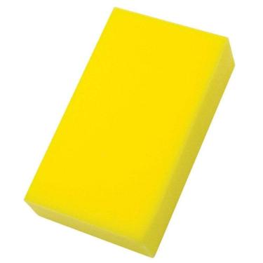 Imagem de Bloco de Espuma Poliéster Compel 2001 22x13x06cm Amarelo