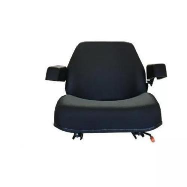 Imagem de Banco Retroescavadeira Case 580h Com Apoio Braço E Cinto - BRASCOM