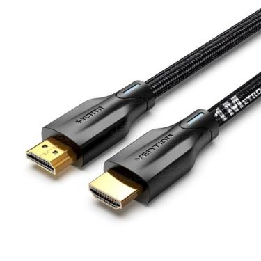 Imagem de Cabo Hdmi 8k 2.1 1 Um Metro Pontas Gold Ultra Hd-r Dinamico - VENTION