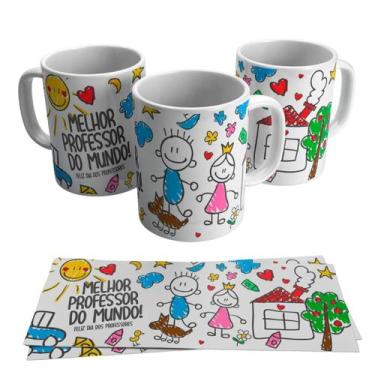 Imagem de Canecas de Porcelana Branca Personalizadas Profissões 9 - Estampa Subl