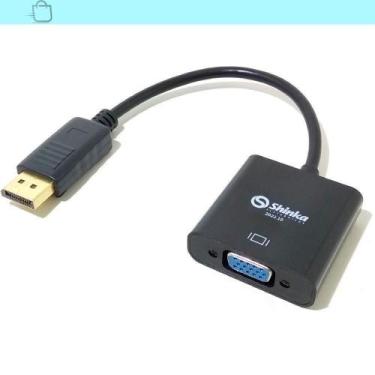 Imagem de Displayport Para Vga - Shinka Adaptador - Shinka Eletronicos