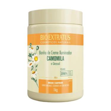 Imagem de Banho de creme Iluminador Camomila 1kg Bio Extratus - BIOEXTRATUS