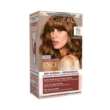 Imagem de Tintura Imédia Excellence L'oréal Paris Sem Amônia 6U Louro Escuro Uni