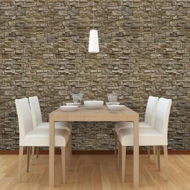 Imagem de Papel de Parede pedras canjiquinha 01 - QCola, 0,60 x 2,50 metros