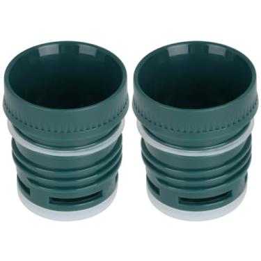 Imagem de LUAATT Tampa de substituição Essential Accessories compatível com Stanley Classic Vacuum (1,1 qt, 1,5 qt, 2 qt), tampa de vedação de isolamento ideal para beber erva-mate (pacote com 2)