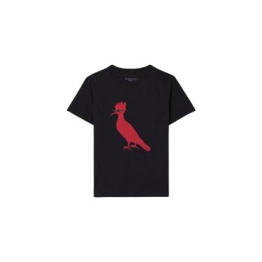 Imagem de Camiseta Infantil Pica-Pau Meme Reserva Mini, 02, Preto
