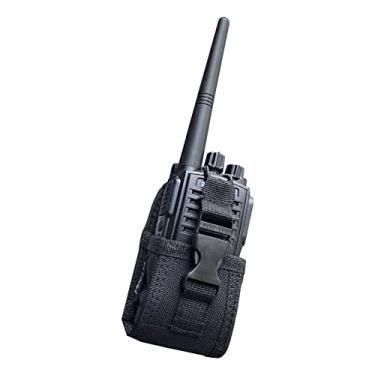 Imagem de Gabil CORDURA® — Estojo para coldre de rádio HT Pouch GB-92N para rádio portátil Walkie Talkie Rádio bidirecional KENWOOD ICOM YAESU ALINCO BAOFENG UV5R (pequeno)